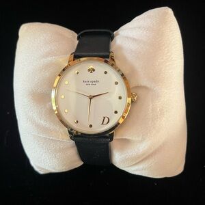 Kate Spade Women's Metro D Monogram Watch